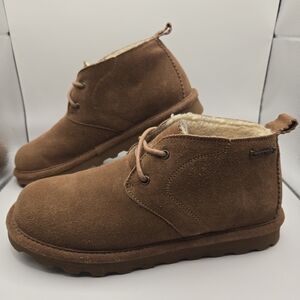 Bearpaw Skye Women's Suede Chukka Boots. Hickory Size 8